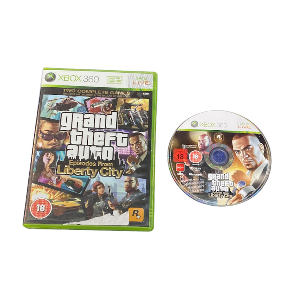 Jeu Xbox 360 Grand Theft Auto Liberty City - État Correct - Compatibilité à Vérifier